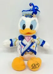 東京ディズニーシー ぬいぐるみバッジ TDS20周年 Time to Shine! ドナルド(白ラメ/星) 20周年