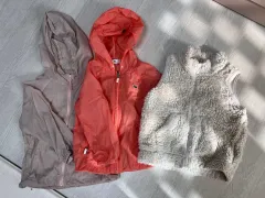 100サイズ / TOPTEN10キッズ ウィンドブレーカー + ブルードッグ ウィンドブレーカー + フリース ベスト