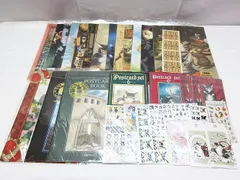 大量まとめ売り わちふぃーるど ダヤン A4クリアファイル25枚 ポストカード4セット A4クリアホルダー ポストカードブック シール ポチ袋 ステーショナリー 保管品 E402Z