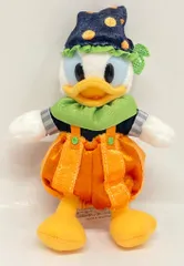 東京ディズニーリゾート ぬいぐるみバッジ DISNEY HALLOWEEN 2022 ドナルド(かぼちゃ風) 2022