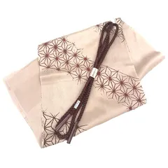 全国送料無料 京やQ734 正絹 帯揚げ 帯締め 帯揚げ+帯締め2点セット 高級縮緬ちりめん 麻の葉文様 高級手組紐 手染め暈し 手組ひも 丸組 袷の着物 単衣の着物 袷単衣兼用 訪問着 附下 付け下げ 色無地 紬 小紋 江戸小紋などに 未使用 新古品