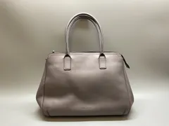 Bag24 NINA RICCI ニナ・リッチ レザーハンドバッグ トートバック 牛革 パープルグレー