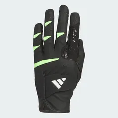 【当店在庫品】【送料無料】adidas アディダスゴルフ コードカオス グローブ ユニセックス 左手用 Black / Lucid Lemon 〔IS6548〕