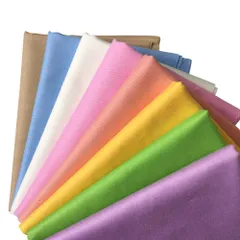 8枚 無地 ハギレ 布セット パッチワーク 布地 綿 カットクロス DIY 手芸・ハンドメイド用品 56×46cm 8色セット