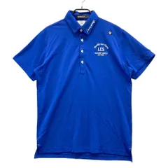 サイズ：LL LE COQ GOLF ルコックゴルフ  半袖ポロシャツ  ブルー系 [240101548140] ゴルフウェア メンズ ストスト