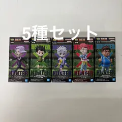 未開封 HUNTER×HUNTER ワールドコレクタブルフィギュア ハンター試験 全5種 LFJ485C  f101