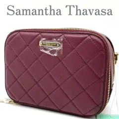 ★【未使用】Samantha Thavasa キルティング  チェーンショルダーバッグ