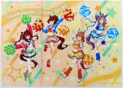 【中古】タオル・手ぬぐい ウインバリアシオン＆ナイスネイチャ＆マチカネフクキタル＆マチカネタンホイザ CHEER FOR YOU! ビッグビジュアルクロス 「一番くじ ウマ娘 プリティーダービー 12弾」 C賞