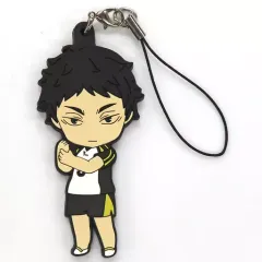 【中古】雑貨 赤葦京治(梟谷の司令塔Ver.) ねんどろいどぷらす ラバーストラップ 「ハイキュー!! ねんどろいど 赤葦京治」 GOODSMILE ONLINE SHOP購入特典