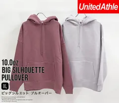 United Athle ユナイテッドアスレ パーカー トップス フード フーディー 10オンス ビッグシルエット オーバーサイズ プルオーバー ヘビーウェイト 裏起毛 厚手 長袖 男女兼用 ユニセックス 無地　5631-01