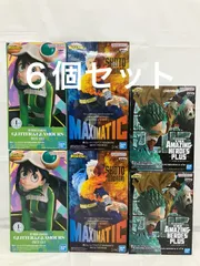 未開封 僕のヒーローアカデミア THE AMAZING HEROES PLUS IZUKU MIDORIYA III GLITTER＆GLAMOURS TSUYU ASUI MAXIMATIC SHOTO TODOROKI 6個セット LFJ562 f101