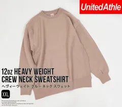 United Athle ユナイテッドアスレ トレーナー スウェット トップス 12オンス プルオーバー ヘビーウェイト 裏起毛 厚手 長袖 男女兼用 ユニセックス 無地 カジュアル　5764-01