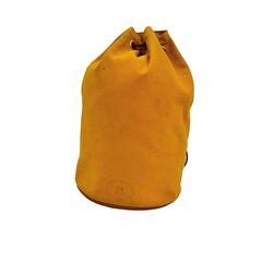 美品】HERMES 巾着型バッグ ブラウン エルメス ポロションミミル