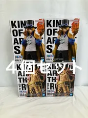 未開封 ONE PIECE ワンピース KING OF ARTIST フィギュア ４個 LFJ548 f099