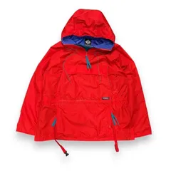 90s 00s Columbia マウンテンジャケット ナイロンジャケット アノラックパーカー オーバーサイズ テック系 ドローコード vintage 古着 アウトドア B-BOY スケーター ストリートファッション