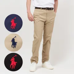 ポロ ラルフローレン POLO RALPH LAUREN ボーイズライン メンズ コットンパンツ チノパンツ SLIM FIT COTTON CHINO PANT 323855801 007 KHAKI