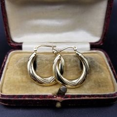 イギリス製 Silver925 × 9ct Bonded Gold ピアス - メルカリ