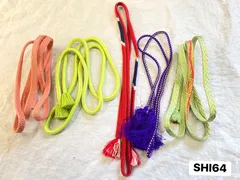 【まとめ売り】帯締め　5点　正絹　未使用あり　着物　和装　和小物　SHI 64