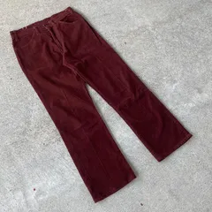 80's USA製 Levi's 519 W31 コーデュロイパンツ　ボルドー　古着　vintage リーバイス　ワインレッド
