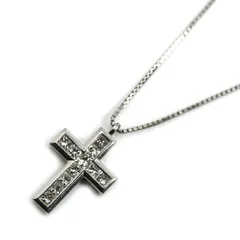 31/美品 ゆきざき ユキザキ K18YG リッチクロス ダイヤ ネックレス ③ 31/美品 ゆきざき ユキザキ K18YG リッチクロス ダイヤ ネックレス ③