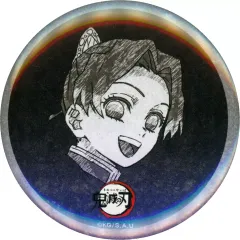 【中古】バッジ・ビンズ 胡蝶しのぶ(過去/やや左向き) 全表情設定57mm缶バッジ 「鬼滅の刃×ufotable DINING 柱ダイニング -冨岡義勇・胡蝶しのぶ-」 お楽しみくじ景品