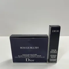 K1823 K Christian Dior ディオールスキン ルージュ ブラッシュ (チークカラー) 6.7g / アディクト リップ マキシマイザー 0001 ピンク ( リップグロス)  6ml 計2点セット