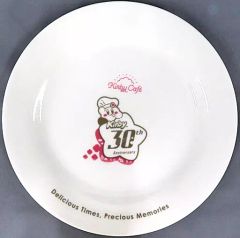 [중고]접시·찻잔 커비 30주년 기념 슈베니아 플레이트(대) [별의 커비 커비 카페]