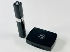 ★CHANEL シャネル 2個 まとめ売り ジュ コントゥラスト パウダーチーク ディマンシオン ユルティム ドゥ シャネル 10 ヌワール ピュール ピュアブラック マスカラ 中古品 管理2M81