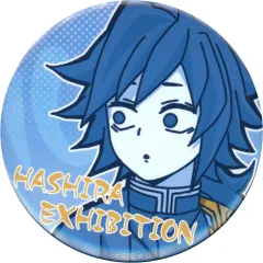 【中古】バッジ・ビンズ 冨岡義勇(デザイン10) 「アニメ 鬼滅の刃 柱展 -そして無限城へ- 柱百景～エモーショナル缶バッジ40～ 冨岡義勇」