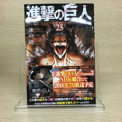 初版・帯付き】進撃の巨人 25巻 - メルカリ