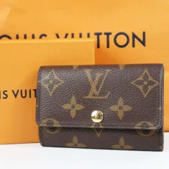【超美品】LOUIS VUITTON ヴィトン モノグラム 6連キーケース ミュルティクレ ブランド小物【TP2】