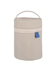 【特価商品】象印 スープジャーポーチ Sサイズ(250400ml用) 【持ち運びに便利】 保温力UP カトラリーポケット付き 本体丸洗いOK お弁当ポーチ エクリュベージュ SW-PC01-CM