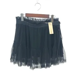 DIESEL ディーゼル レースデザインスカート サイズ:XS ミニスカート    ブラック レディース / 241011012016