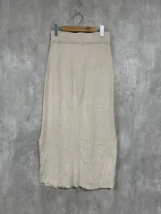 BEAUTY & YOUTH ユナイテッドアローズ リブニット ロング スカート sizeS/ベージュ ■■ レディース