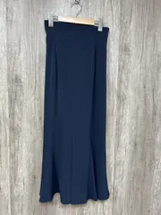 COCODEAL ココディール レースアップ ロング マーメイド スカート size1/濃紺 ■■ レディース