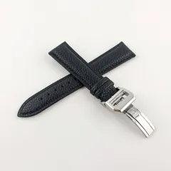 IWC ポルトギーゼ用　純正　尾錠および レザーベルト　ブラック　かなり美品 IWC ポルトギーゼ用 純正 尾錠および レザーベルト ブラック かなり美品