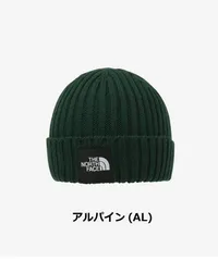 THE NORTH FACE キッズ カプッチョリッド アルパイン グリーン NNJ42320 子供用 ニット帽 ニットキャップ 防寒 ジュニア 冬用