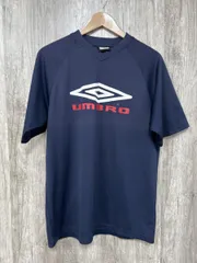 umbro アンブロ プリント ピステ sizeO/紺 ■■ メンズ