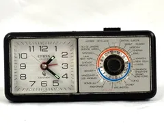 シチズン 北の丸 置時計 ヴィンテージ品 昭和レトロ [未使用品] 稼働品