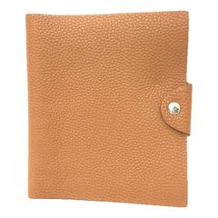 HERMES エルメス ユリスPM ゴールド トゴ 手帳カバー＋純正リフィル 