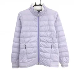 【美品】キャロウェイ 中綿ジャケット パープル ネック内側起毛 レディース M ゴルフウェア Callaway