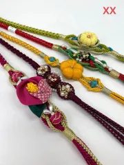 振袖用帯締め 飾り付き ちりめん細工 5本おまとめ出品 正絹 新品未使用品 XX