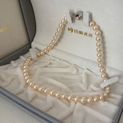 イワキ 花珠真珠 ネックレス 産地証明書付き 8.0mm〜8.4mm - メルカリ