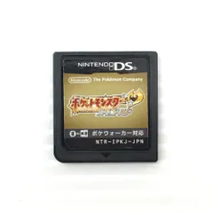 □ 任天堂 Nintendo DS ソフト ポケットモンスター ハートゴールド(ポケウォーカー同梱) 開封品 ソフトのみ
