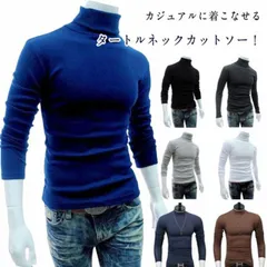 長袖tシャツ タートルネック メンズ ハイネック tシャツ 長袖 インナー 無地 タイト 細身 トップス カジュアル 春 秋 冬 メンズファッション ロングスリーブ ティーシャツ 防寒 保温 Tシャツ#zjjj2571