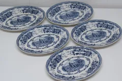 支那山水⚫︎オーバル大皿⚫︎日本硬質陶器会社(NIKKO)⚫︎レア品⚫︎おまけ付き 支那山水⚫︎オーバル大皿⚫︎日本硬質陶器会社(NIKKO)⚫︎レア品