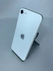 【中古・バッテリー劣化・画面キズ有】iPhone SE(2020) 64GB ホワイト simロック解除済