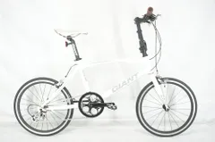 Giant IDIOMミニベロ 20インチ イエロー カスタム20段輪行バック付 Giant IDIOMミニベロ 20インチ イエロー カスタム20段輪行バック付