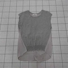 ◇ ⊂ ビッキー VICKY 2312-75011 バックツイストデザインカットソー グレー系 レディース E  【1510230000118】