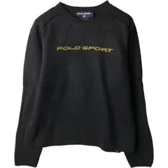 古着 ラルフローレン Ralph Lauren POLO SPORT ポロスポーツ ウールニットセーター メンズXL相当/eaa600117